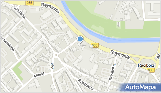 Paczkomat InPost RAC09M, Reymonta 12a, Racibórz 47-400
