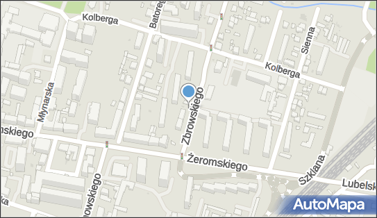 Paczkomat InPost RAD02APP, Stanisława Zbrowskiego 11, Radom 26-610