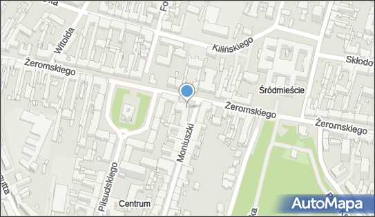 Paczkomat InPost RAD02HP, Żeromskiego 42, Radom 26-610