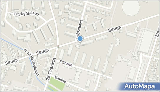 Paczkomat InPost RAD11M, Struga 54, Radom 26-610