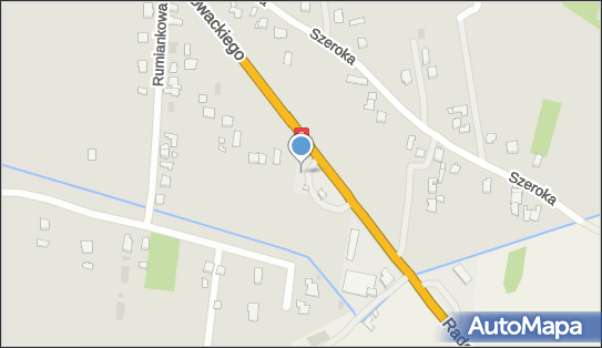 Paczkomat InPost RAD29M, Slowackiego 340, Radom 26-600
