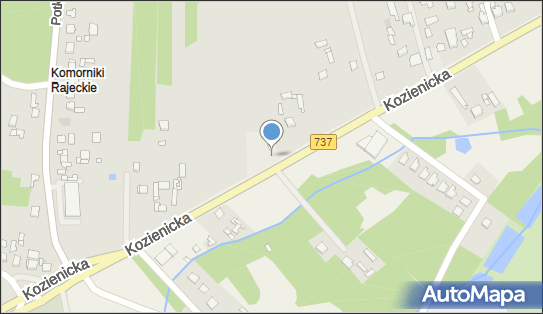 Paczkomat InPost RAD40M, Kozienicka 165, Radom 26-613