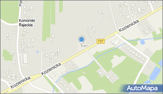 Paczkomat InPost RAD40M, Kozienicka 165, Radom 26-613
