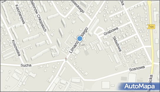 Paczkomat InPost RAD59M, Limanowskiego 83, Radom 26-616