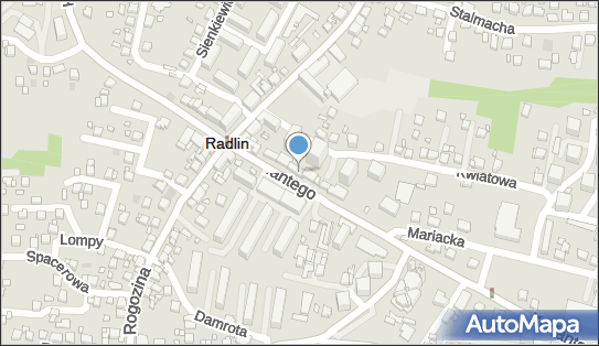 Paczkomat InPost RAL01HP, Wojciecha Korfantego 3, Radlin 44-310
