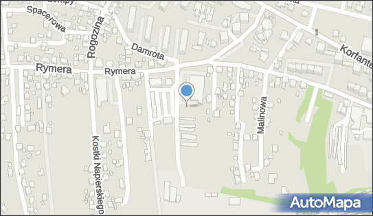 Paczkomat InPost RAL03M, Rymera 7, Radlin 44-310