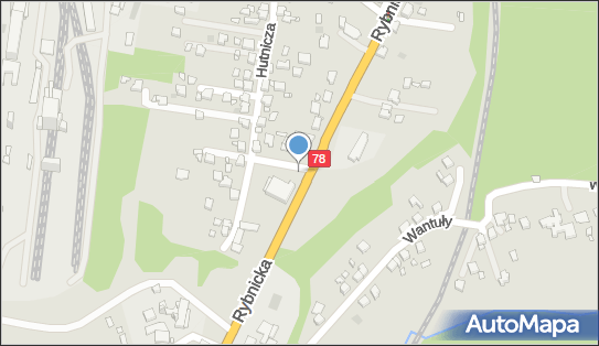 Paczkomat InPost RAL06M, Rybnicka 229, Radlin 44-310