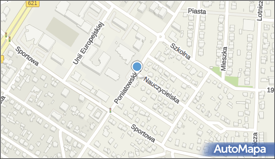 Paczkomat InPost RAS01M, Księcia Józefa Poniatowskiego 25A 05-090