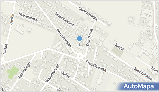 Paczkomat InPost RAS02B, Pruszkowska 52, Raszyn 05-090