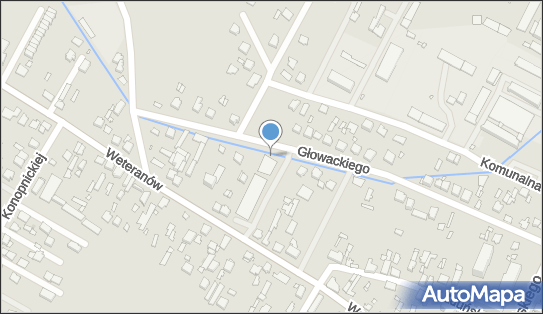 Paczkomat InPost RAZ01N, Weteranów 22, Radzymin 05-250