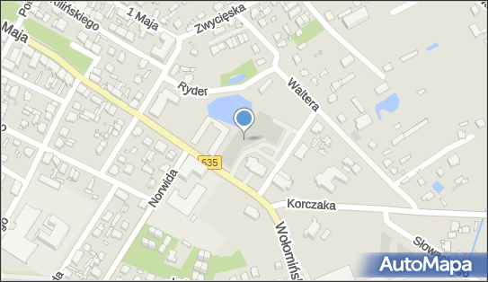 Paczkomat InPost RAZ02A, Konstytucji 3-go Maja 13, Radzymin 05-250