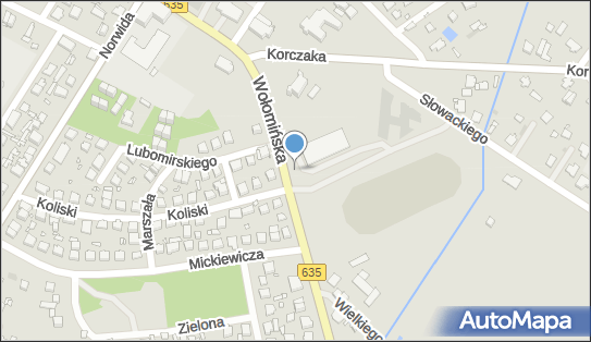 Paczkomat InPost RAZ03M, Wołomińska 5, Radzymin 05-250