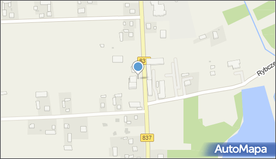 Paczkomat InPost RBD01M, Rybczewice Drugie 120, Rybczewice Drugie 21-065