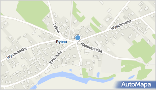 Paczkomat InPost RBO02M, Jeziorna 1, Rybno 07-200