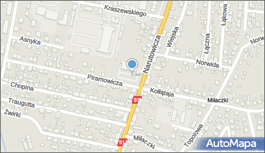 Paczkomat InPost RDA03N, Piramowicza 2, Radomsko 97-500