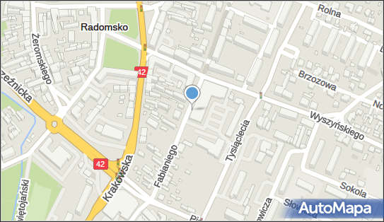 Paczkomat InPost RDA04M, Wyszyńskiego 14, Radomsko 97-500