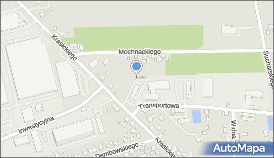 Paczkomat InPost RDA10M, Krasickiego 106, Radomsko 97-500