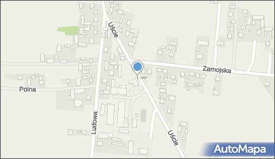 Paczkomat InPost RDE01M, Uście 6A, Radecznica 22-463