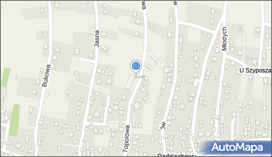 Paczkomat InPost RDH01APP, Topolowa 598, Radziechowy 34-381