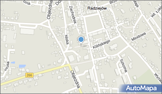 Paczkomat InPost RDJ01BAPP, Kościuszki 6, Radziejów 88-200