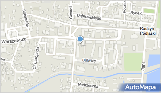 Paczkomat InPost RDP05M, Warszawska 15, Radzyń Podlaski 21-300