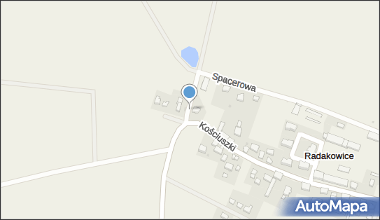 Paczkomat InPost RDQE01BAPP, Kościuszki 22, Radakowice 55-330