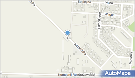 Paczkomat InPost RDR01G, Koźmińska 19, Rozdrażew 63-708