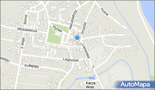 Paczkomat InPost RDY01M, Rynek 17, Radymno 37-550