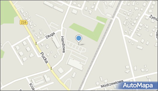 Paczkomat InPost RED01BAPP, Handlowa 2, Reda 84-240