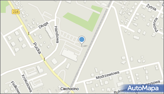 Paczkomat InPost RED08M, Handlowa 2, Reda 84-240