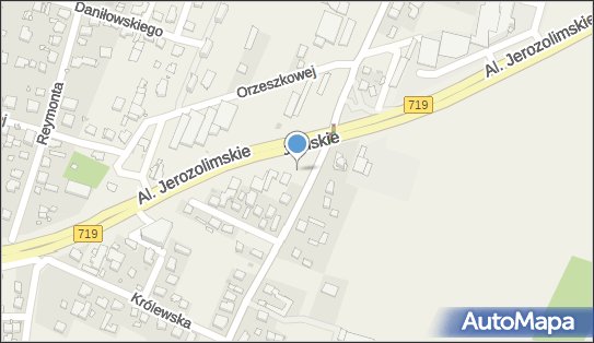 Paczkomat InPost REG01AP, Al. Jerozolimskie 305, Reguły 05-816