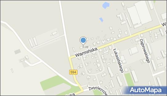 Paczkomat InPost RES01M, Warmińska 36, Reszel 11-440