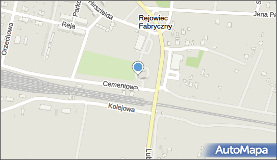 Paczkomat InPost RFA01M, Cementowa 2, Rejowiec Fabryczny 22-170