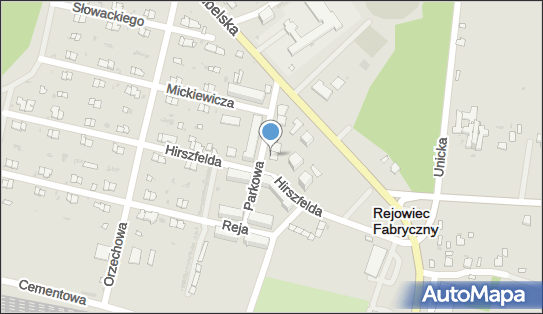 Paczkomat InPost RFA02M, Parkowa 3, Rejowiec Fabryczny 22-170