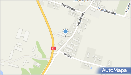 Paczkomat InPost RGA01M, Rogaszyce 4, Rogaszyce 63-500