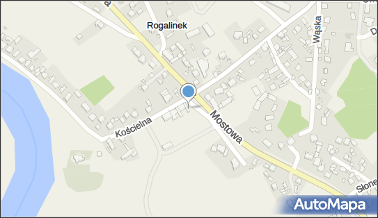Paczkomat InPost RGN02M, Kościelna 1, Rogalinek 62-022