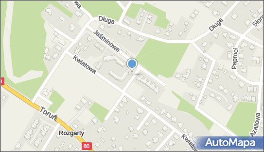 Paczkomat InPost RGR01BAPP, Kwiatowa 9, Rozgarty 87-134