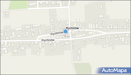 Paczkomat InPost RHO01M, Rychnów 57B, Rychnów 74-320