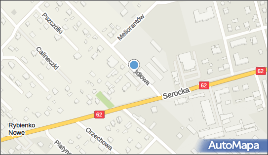 Paczkomat InPost RKN02M, Handlowa 1, Rybienko Nowe 07-200