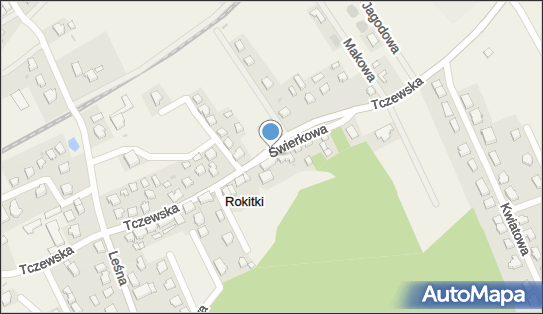 Paczkomat InPost RKT01M, Świerkowa 7, Rokitki 83-112