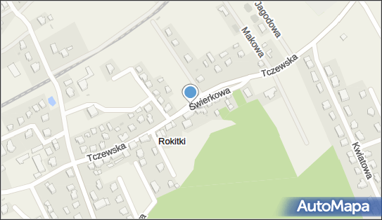 Paczkomat InPost RKT01M, Świerkowa 7, Rokitki 83-112