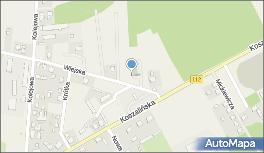 Paczkomat InPost RMN01BAPP, Wiejska 2J, Rymań 78-125
