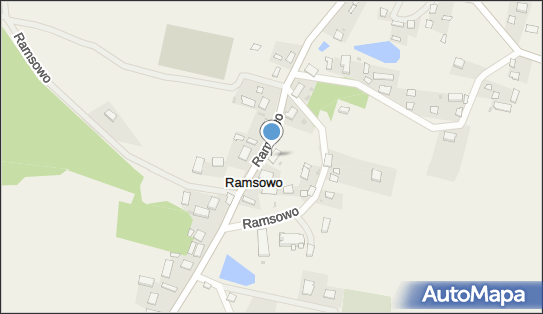 Paczkomat InPost RMS01G, Ramsowo 36A, Ramsowo 11-010