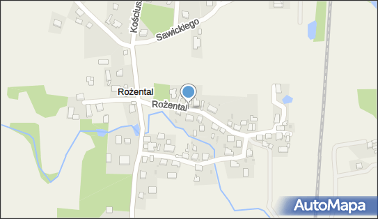 Paczkomat InPost RNT01M, Rożental 81, Rożental 83-130