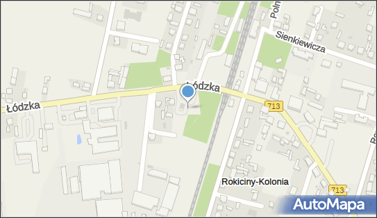 Paczkomat InPost ROKL02BAPP, Łódzka 2, Rokiciny-Kolonia 97-221