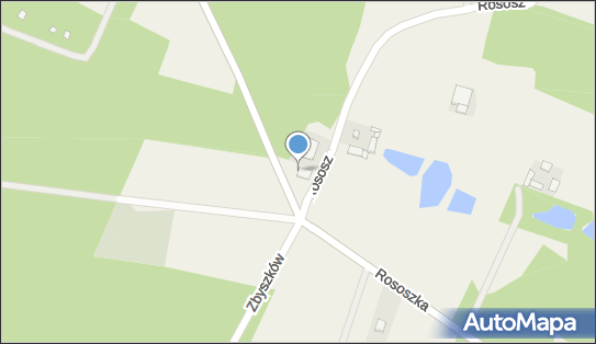 Paczkomat InPost ROSQ01BAPP, Rososz 25B, Rososz 05-650