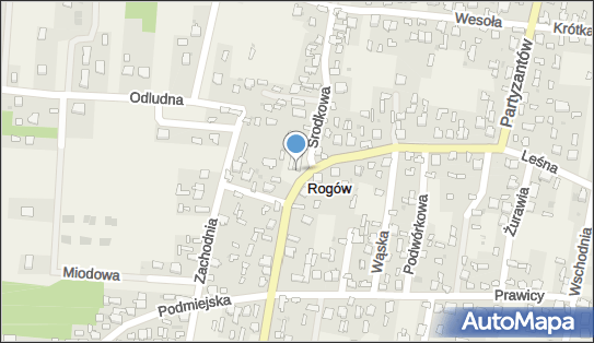 Paczkomat InPost ROW01M, Partyzantów 15, Rogów 26-200