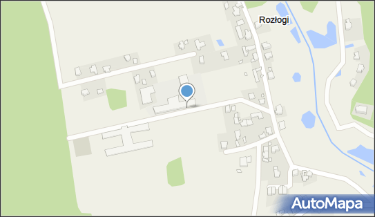 Paczkomat InPost ROZL01M, Rozłogi 11A, Rozłogi 66-200