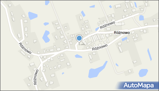 Paczkomat InPost RQN01M, Różnowo 15, Różnowo 11-001
