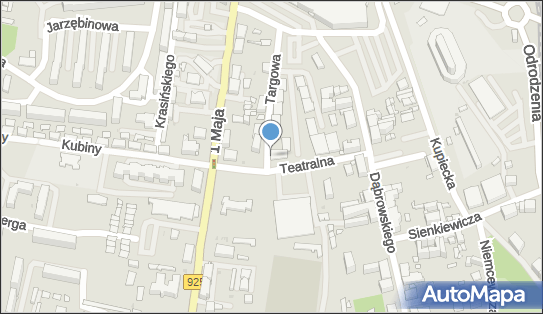 Paczkomat InPost RSL02M, Teatralna 6, Ruda Śląska 41-710